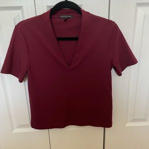 Banana Republic burgundy top